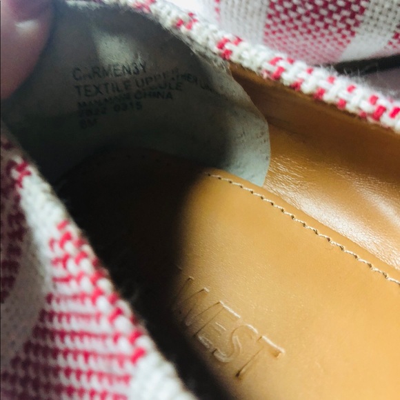 Nine West canvas flats - Picture 3 of 7